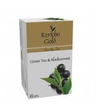 Чай зеленый в пакетиках 20*2 гр. (с черной смородиной)
